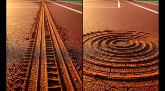 Comparaison biomécanique des appuis en ligne et ouverts sur court en dur au tennis