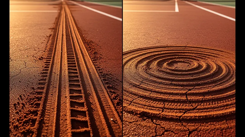 Comparaison biomécanique des appuis en ligne et ouverts sur court en dur au tennis