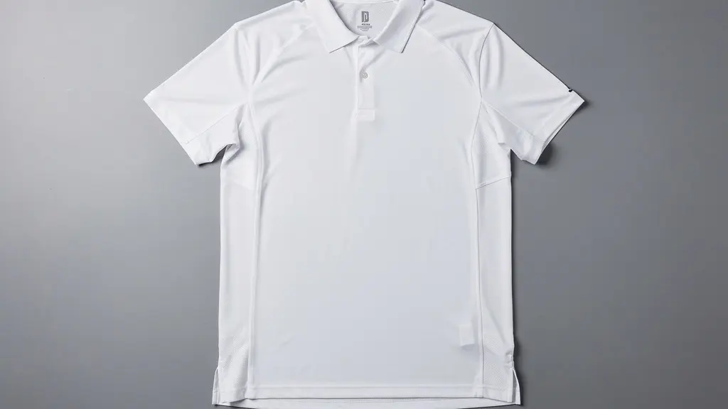 Vue technique d'un polo de tennis montrant le placement stratégique des coutures pour éviter les irritations