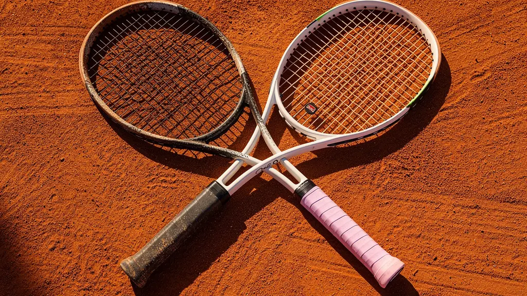 Deux raquettes de tennis entrecroisées symbolisant la collaboration en double mixte