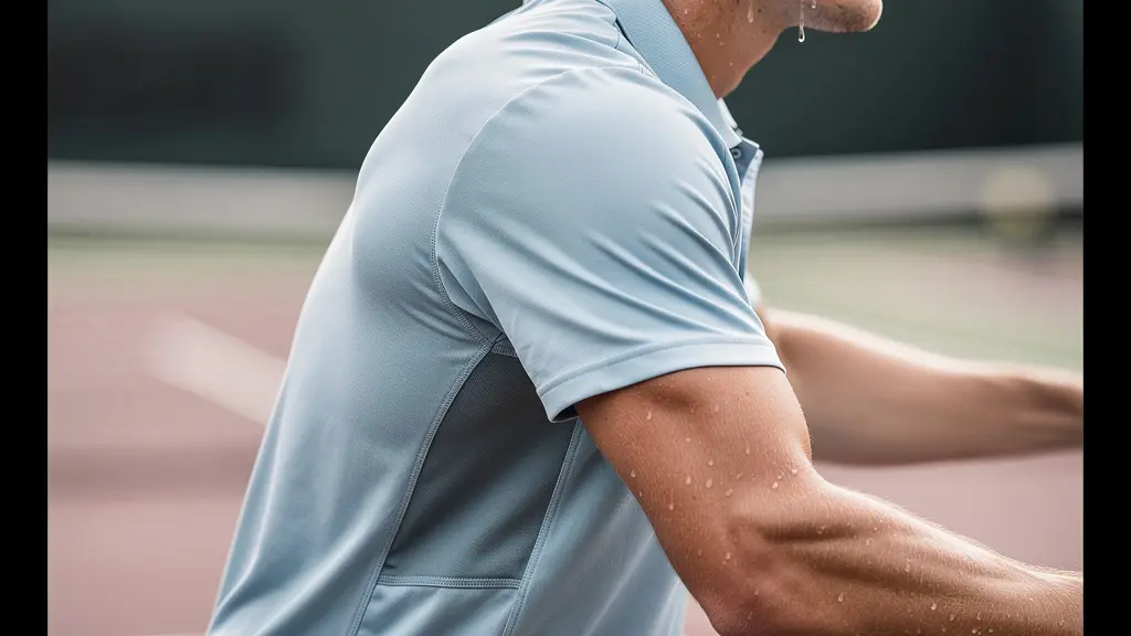 Coupe transversale microscopique d'un tissu technique montrant le système de capillarité pour l'évacuation de l'humidité